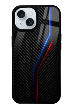 Elektrik Karbon desenli telefon kılıfı