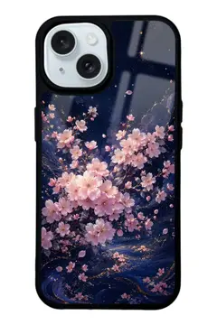 Cherry Blossom Sakura Desenli Telefon Kılıfı