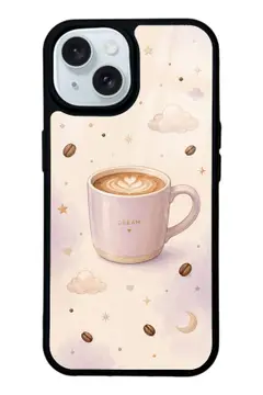 DREAM Fincan kahve temalı telefon kılıfı
