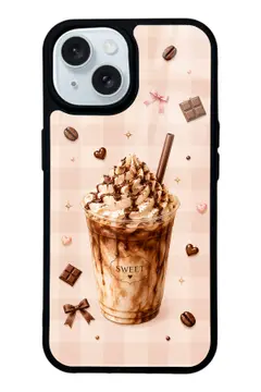 SWEET Frappe kahve temalı telefon kılıfı