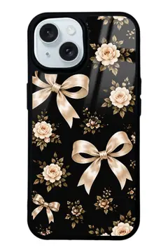 Velvet Rose Ribbon Kurdeleli Telefon Kılıfı