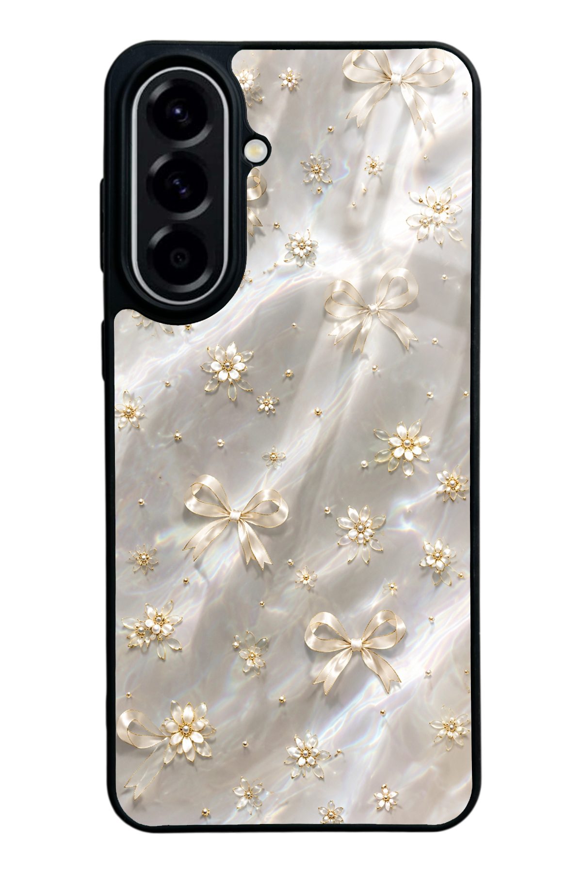 Sedef Fiyonk desenli telefon kılıfı — Samsung A57