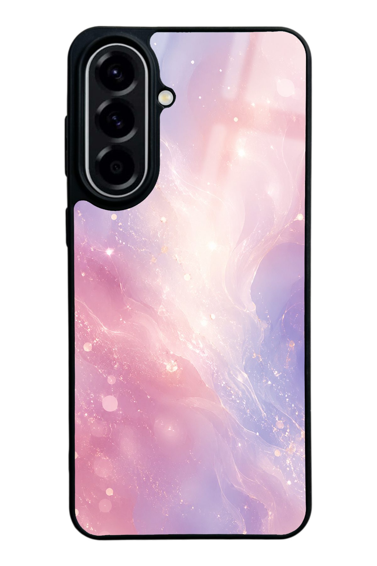 Lila Işıltı renk geçişli telefon kılıfı — Samsung A57