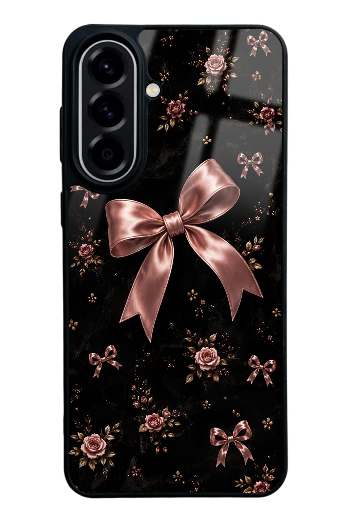 Gül Kurusu Fiyonk desenli telefon kılıfı — Samsung A57