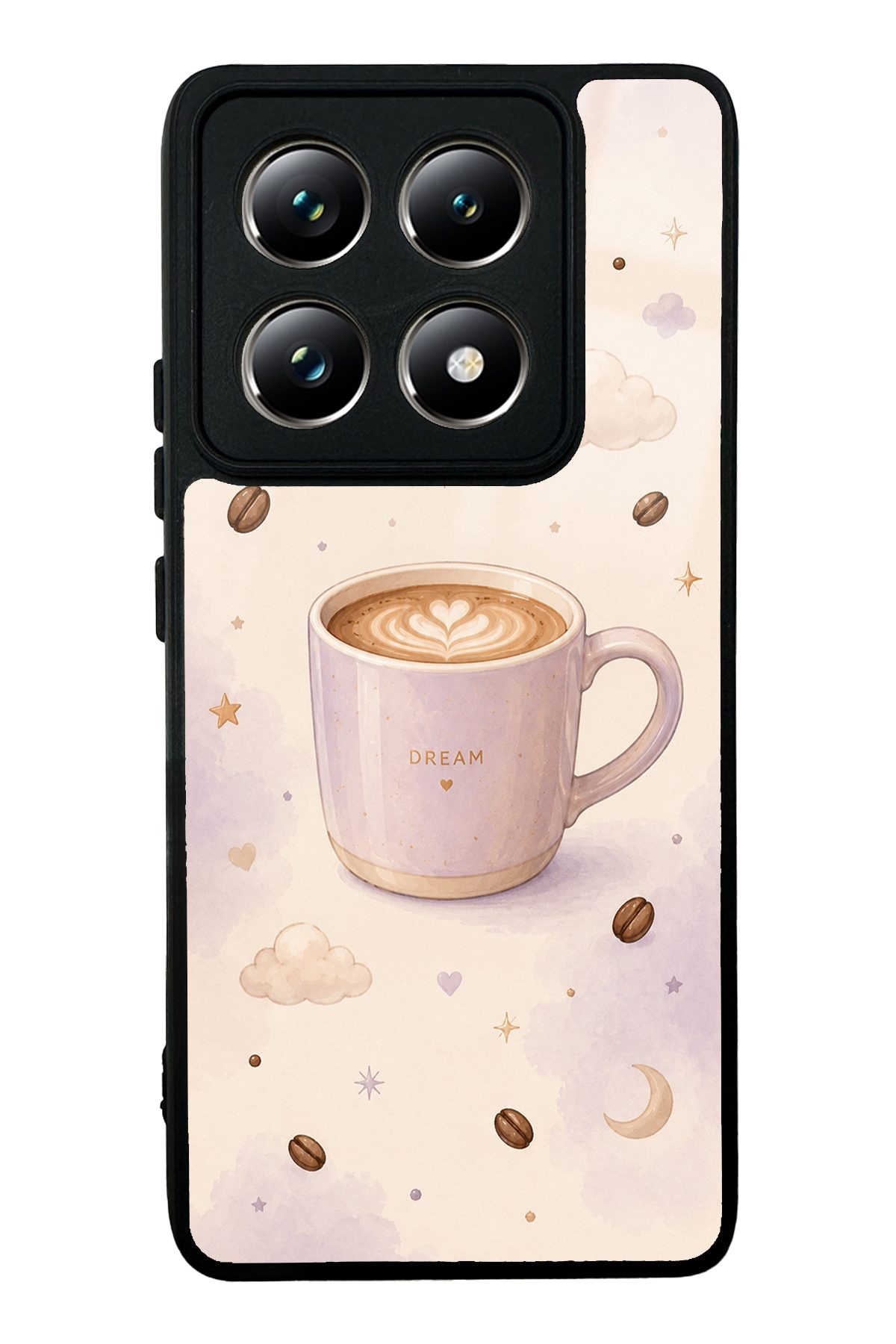 DREAM Fincan kahve temalı telefon kılıfı — Xiaomi Mi 14T Pro