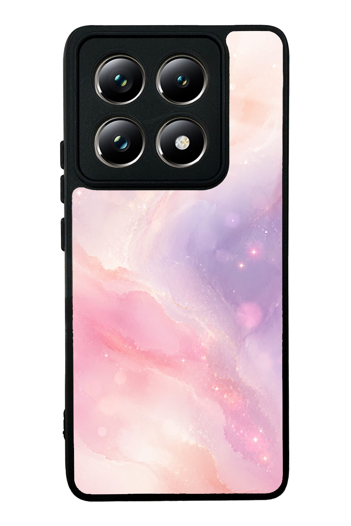 Pembe Sis renk geçişli telefon kılıfı — Xiaomi Mi 14T Pro