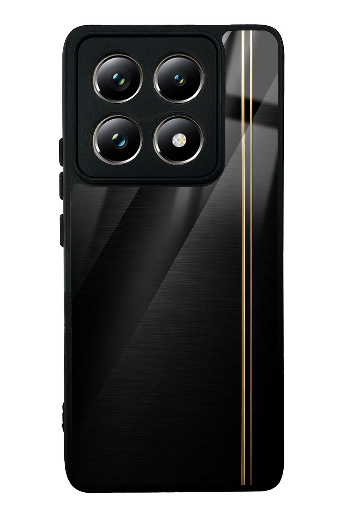 Altın Şerit desenli telefon kılıfı — Xiaomi Mi 14T Pro